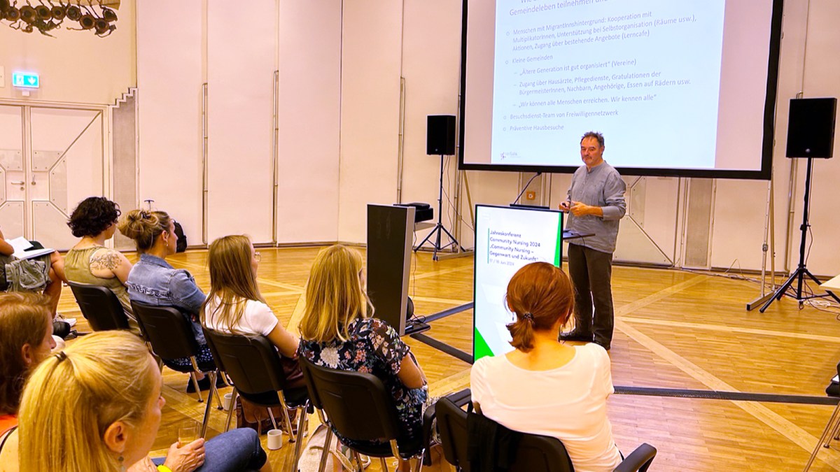 Workshop „Altengerechte Gemeinde“ bei Jahreskonferenz Community&nbsp;Nursing